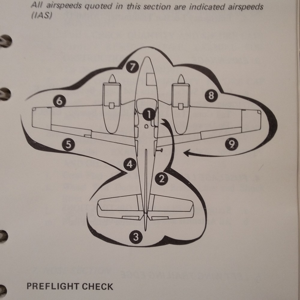 Beechcraft E55 and E55A Pilot's Operating Handbook, TE-768 thru TE-942