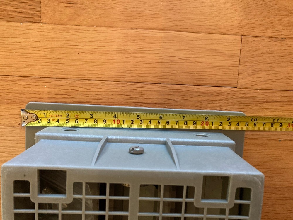 Air Vent Inc Automatic Foundation Vent Gray Model AFVGR