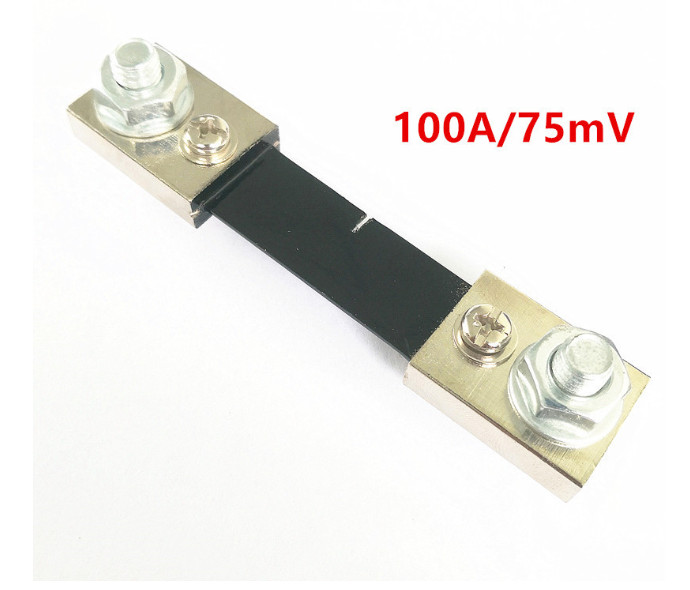 1Pcs FL-2 DC 75mV 100A Current Shunt Resistor for Ammeter Panel Meter