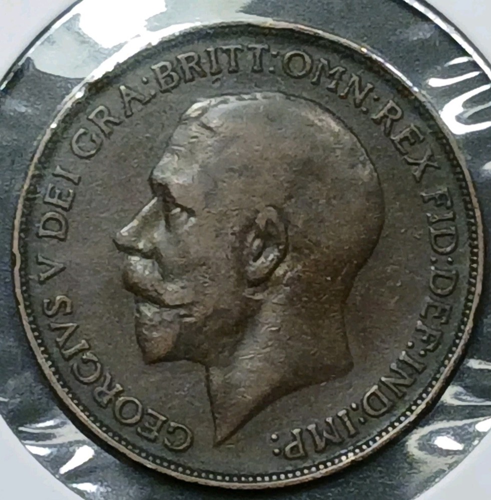 1912 Great Britain Large Penny #4