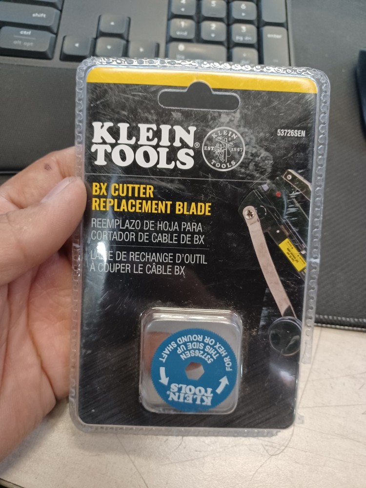 Klein Tools BX Cutter Replacement Blade Wheel 53726SEN