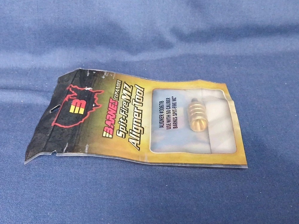 Barnes Muzzleloader Alignment Tool .54 Cal Brass 0.75" Long 30708. NOS