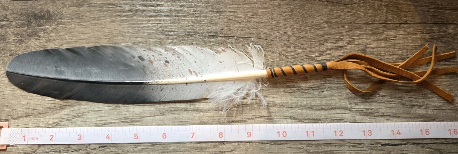 Eagle Smudge Feather - Native American - Lakota -Sioux - Alan Monroe