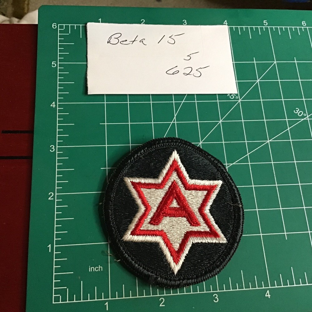 WW2 6th Army Patch Sew On