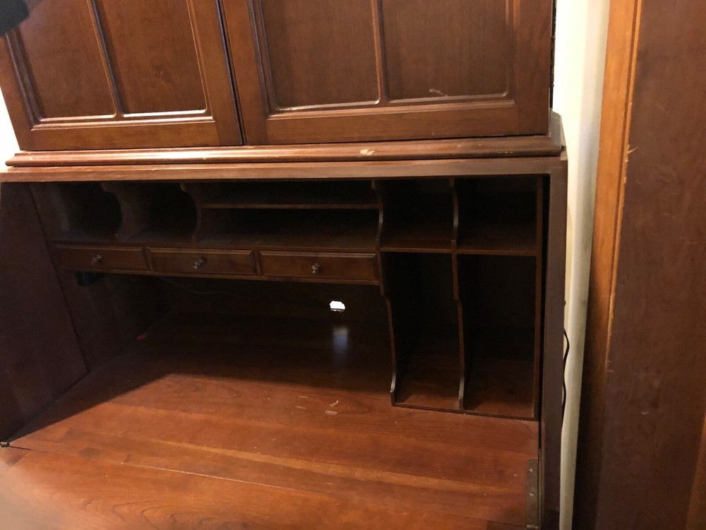 Antique Secretary Cabinet