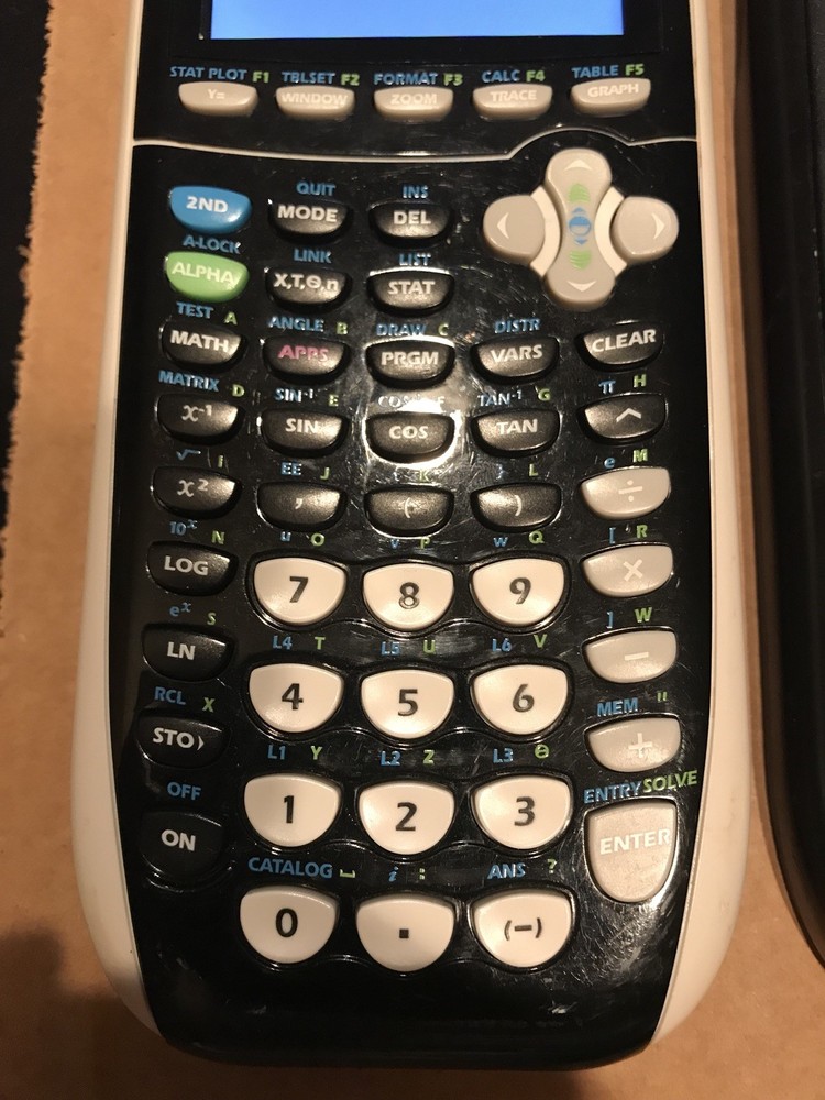 TI-84 Plus C Silver Edition Texas Instruments Graphing Calculator Read For Info