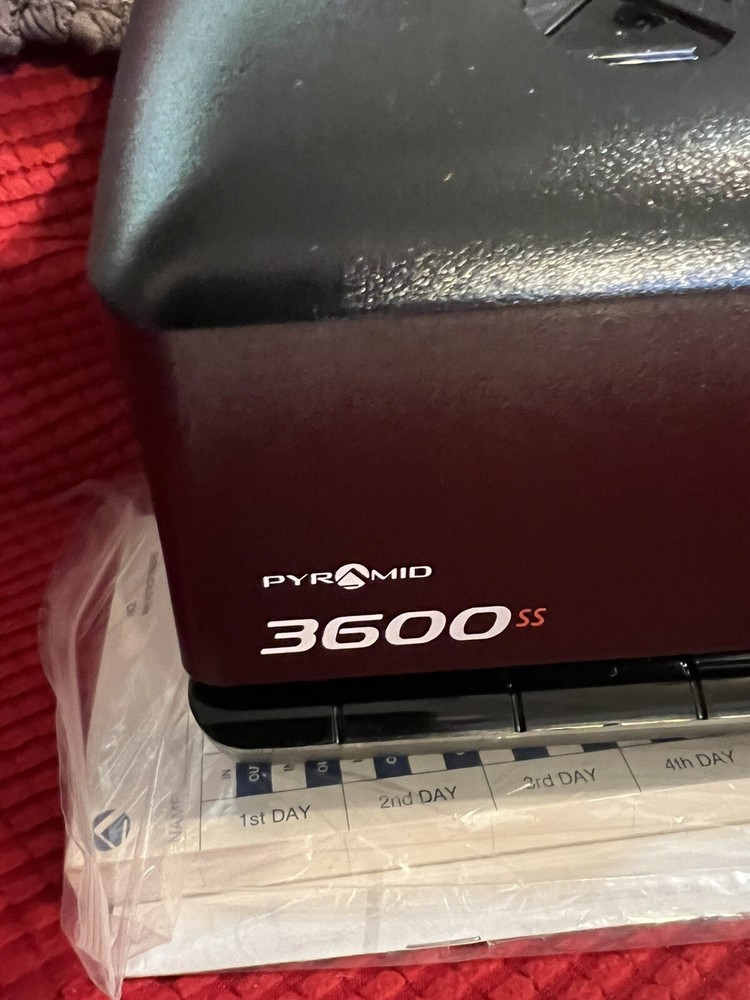 Pyramid Time Clock & Document Stamp Machine 3500 3600SS