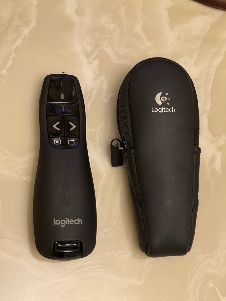 Logitech R400 Laser Presentation Remote - Black