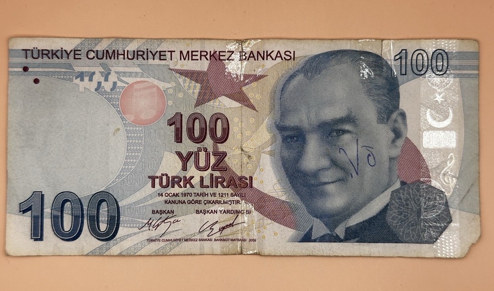 2009 Turkey 100 Lira (P226)