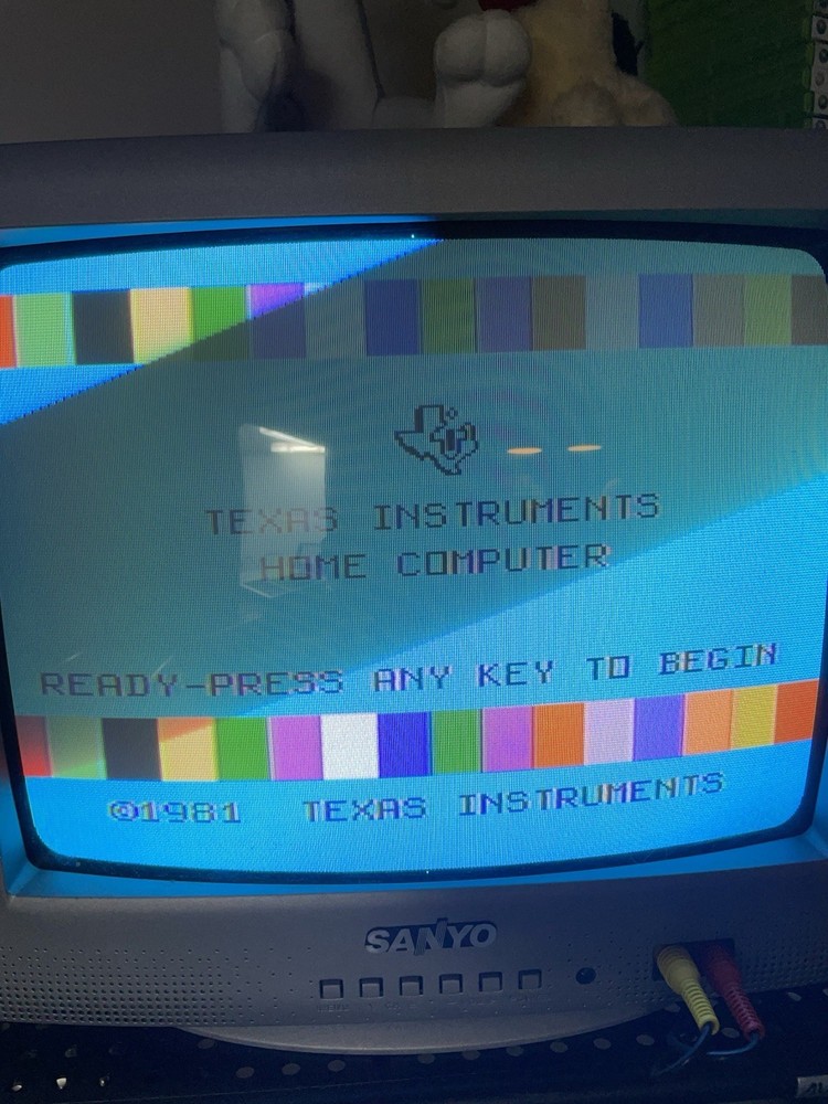 Vintage Texas Instruments TI-99/4A Home Computer & Power Games Bundle Tested