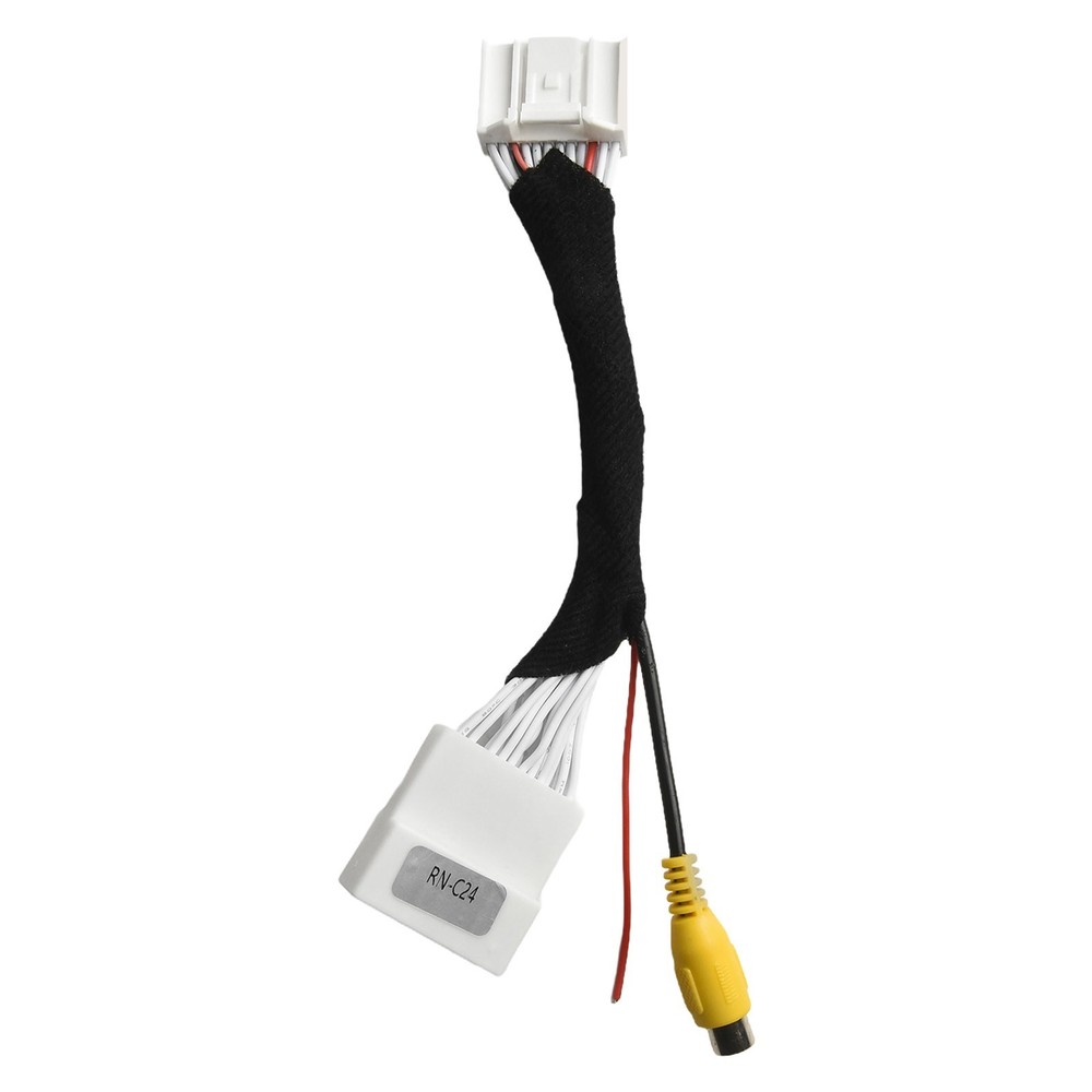 Practical Adapter Cable Adapter 24 Pin Brand New Camera Car Rear Plastic