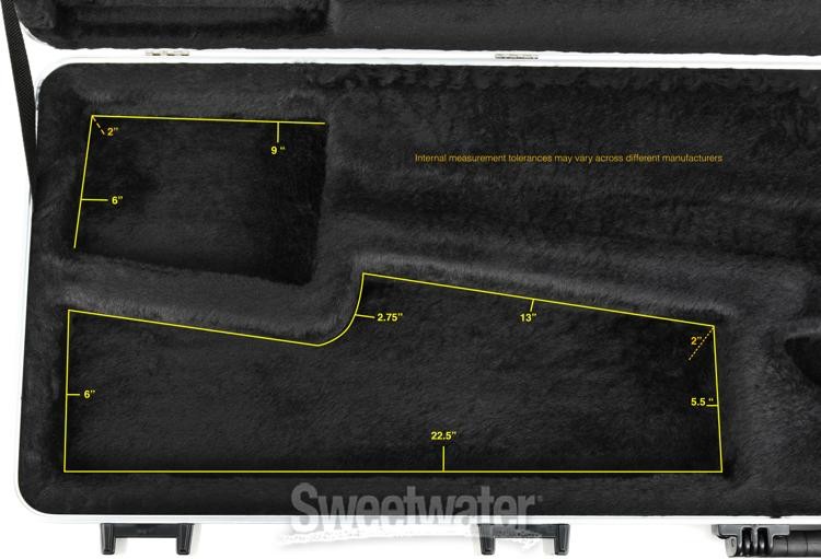 SKB 1SKB-44PRO Pro Rectangular Electric Bass Case