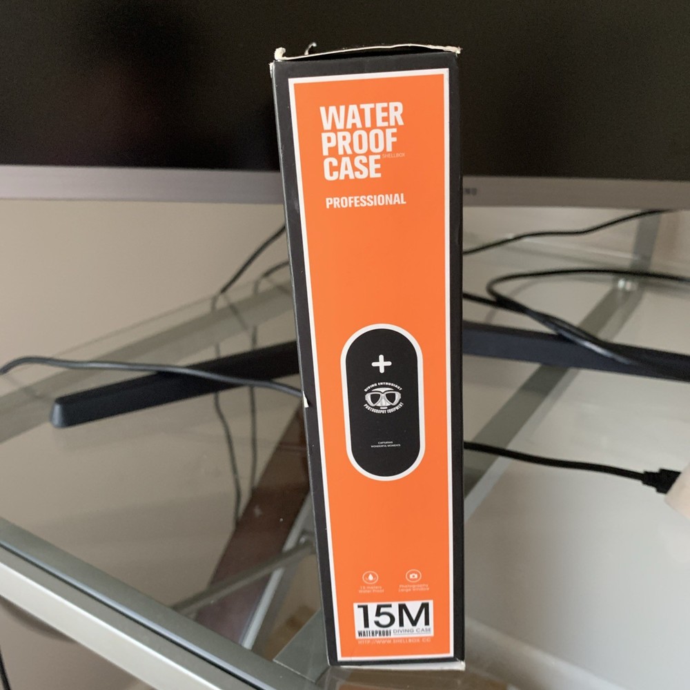 SHELLBOX DIVING WATERPROOF CASE (PROFESSIONAL 2ND GEN) IPHONE AND SAMSUNG