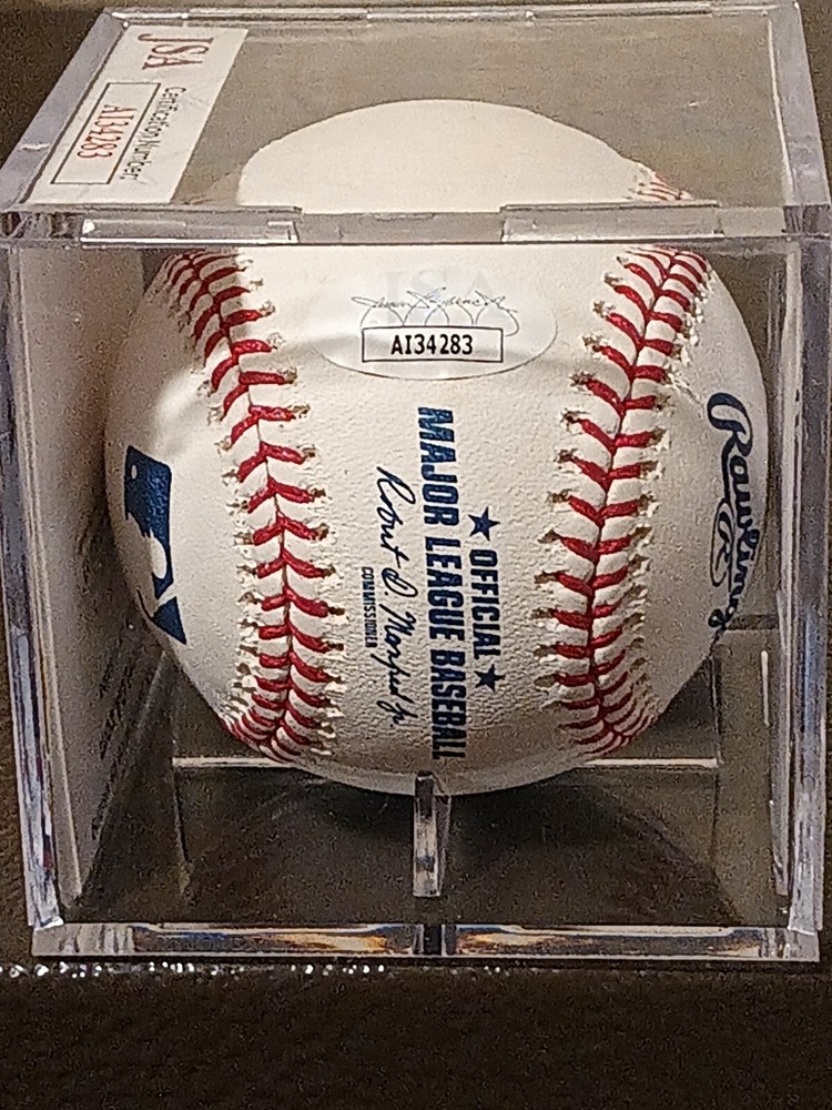 NICK MADRIGAL Chicago White Sox-Rookie Signed OML Baseball (JSA Basic COA)