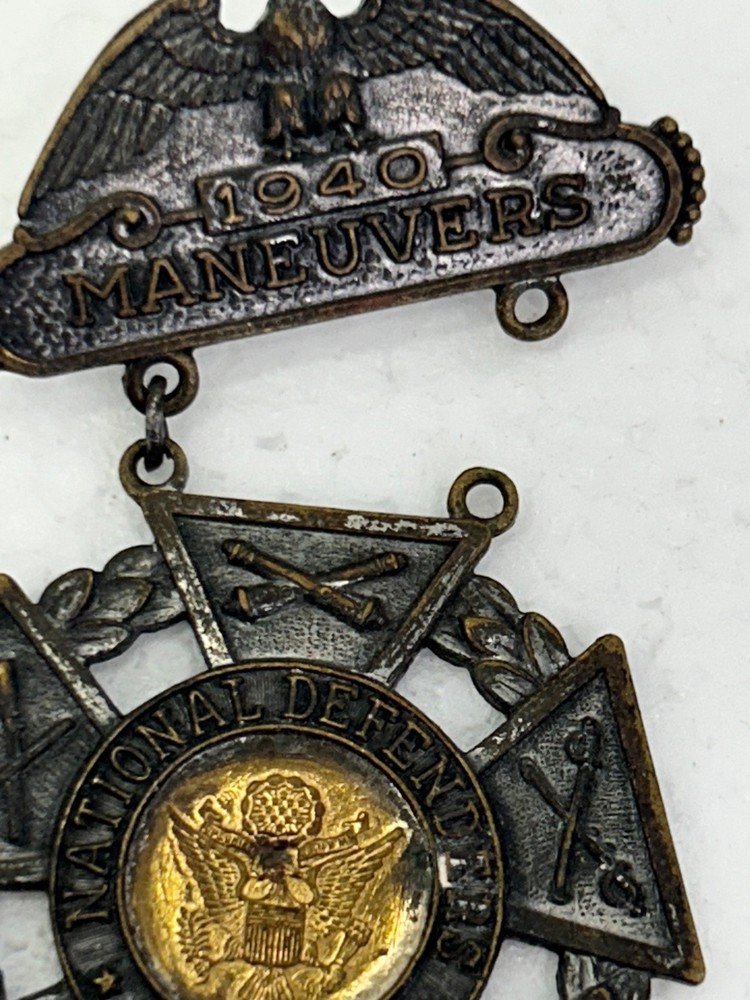 1940 US Army Manuevers Medal