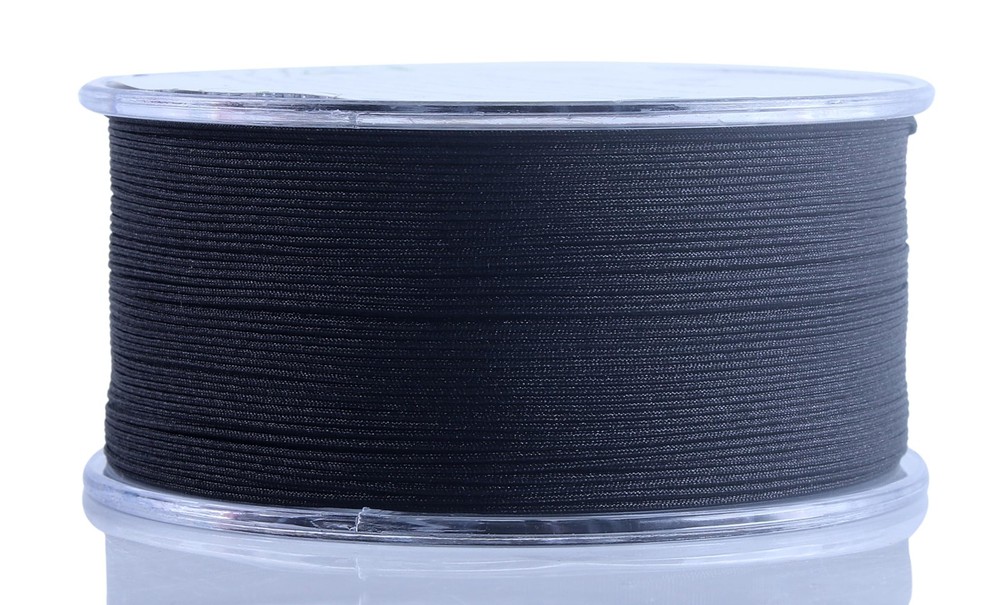 KONMAY 0.4mm Black Nylon String with Case for Braided 0.4mm,