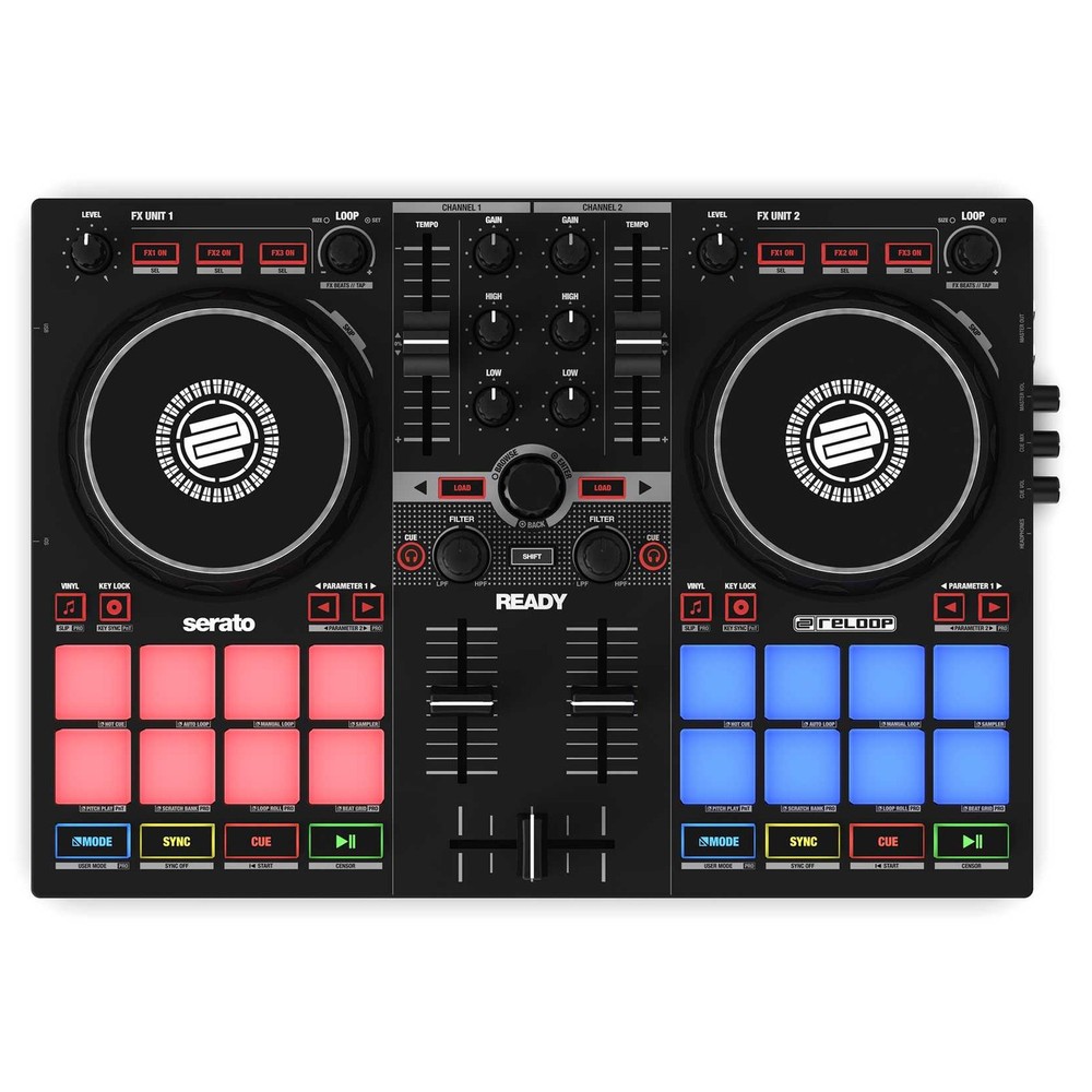 Reloop READY Compact Prep DJ Controller for Serato