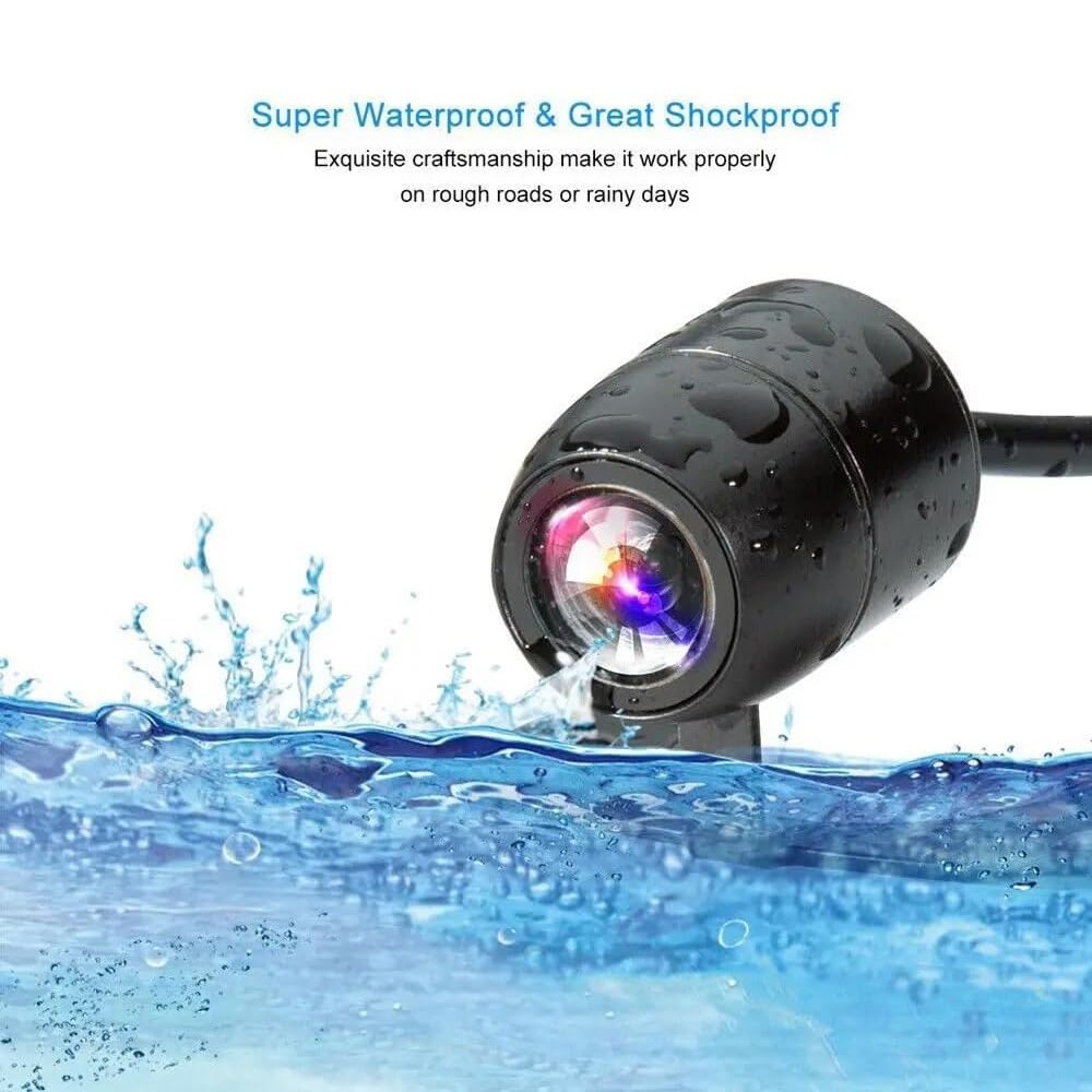 Car Rear View Backup Camera Reverse HD Parking Night Vision and 4.3" Monitor