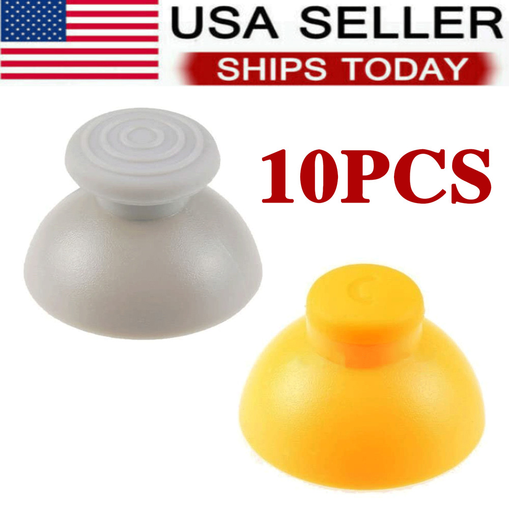10Pcs Controller Thumb C Stick Cap Replacement For Official Nintendo Gamecube