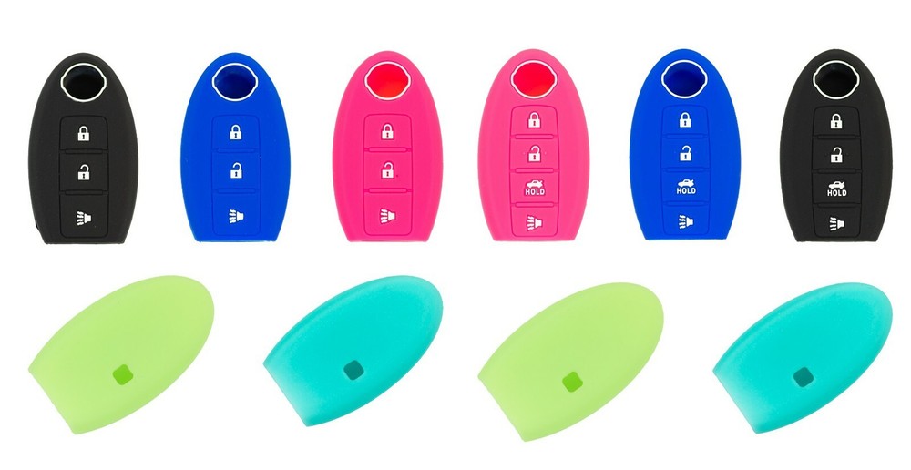 2007 - 2023 Fits Nissan Versa Note  Versa Sedan  Remote Key Chain Solid Cover