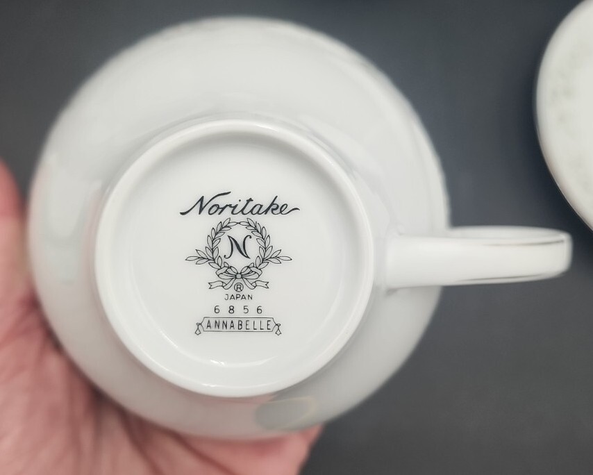 27 Pieces NORITAKE china "ANNABELLE" 6856 pattern "BEAUTIFUL"