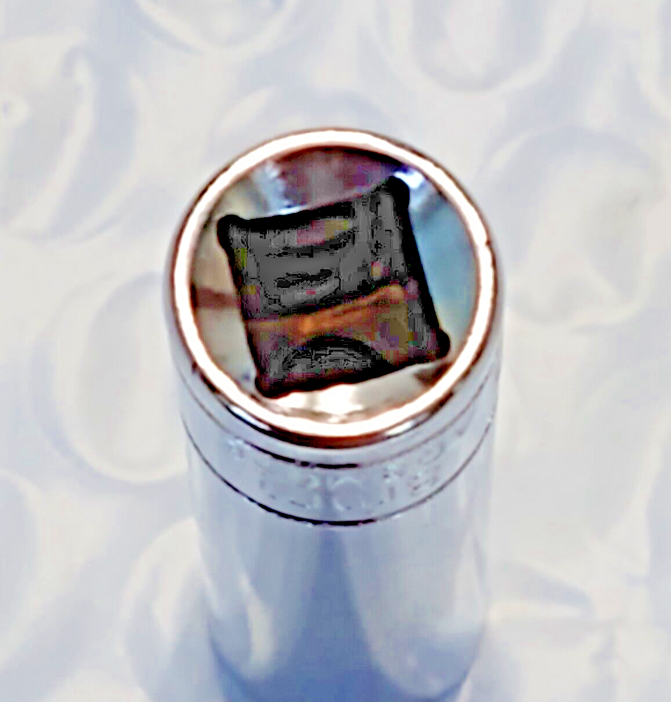 MATCO TOOLS "SILVER EAGLE" AD8M6SE, 1/4" DRIVE, 8MM. SOCKET, DEEP, 6 POINT.