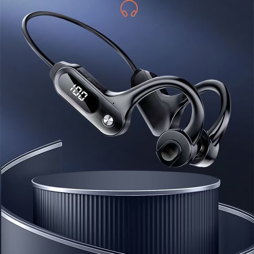 88 Hours Wireless Bluetooth 5.3 Bone Conduction Headphones Exercise 30 days