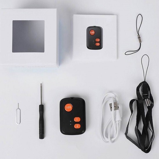 MediTrackGPS® 4G Personal GPS Tracker for Elderly with SOS & Fall Detection MT51