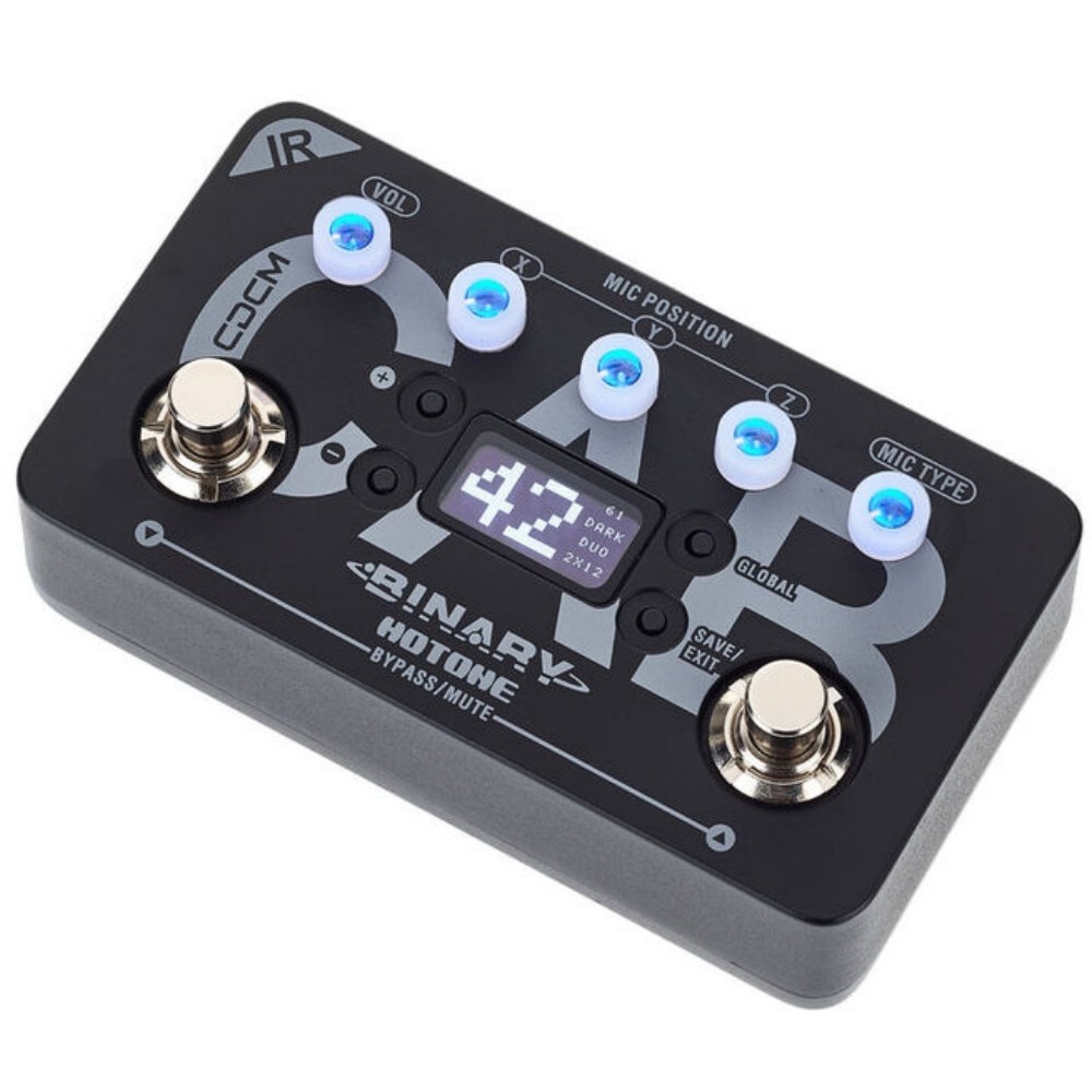 HOTONE BINARY IR CAB Impulse Response Cabinet Simulator Guitar USB FX Pedal