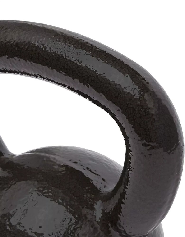 Essentials All-Purpose Solid Cast Iron Kettlebell, 35lb