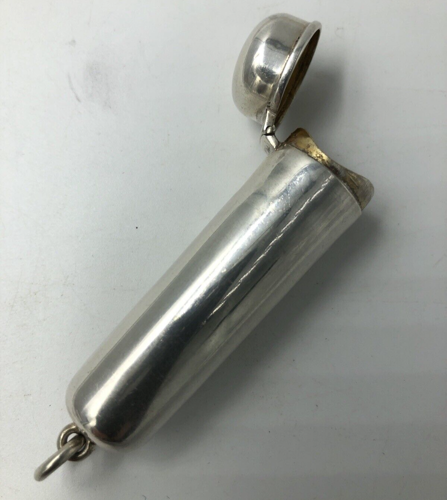 Chester Silver Cigarette Cheroot holder Case or Needle Case 1902 William Neale