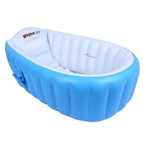 Inflatable Baby Bathtub, Kid Infant Toddler Infant Newborn Inflatable Foldabl...