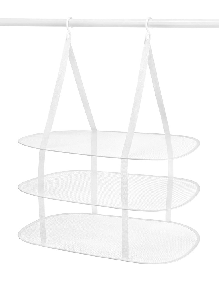 Stackable Sweater Drying Rack White