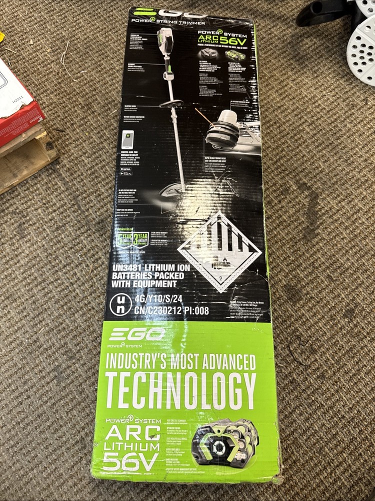 EGO ST1502SA 15" Cordless String Trimmer Kit with Rapid Reload Head, Split Shaft