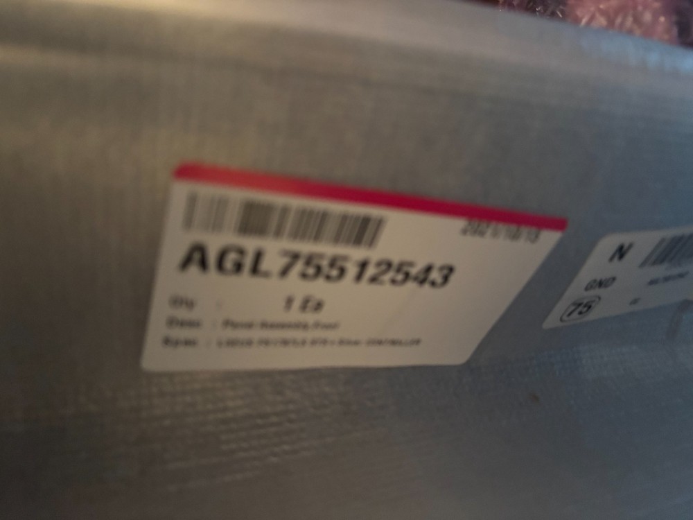 AGL75512543 NEW OEM PANEL ASSEMBLY