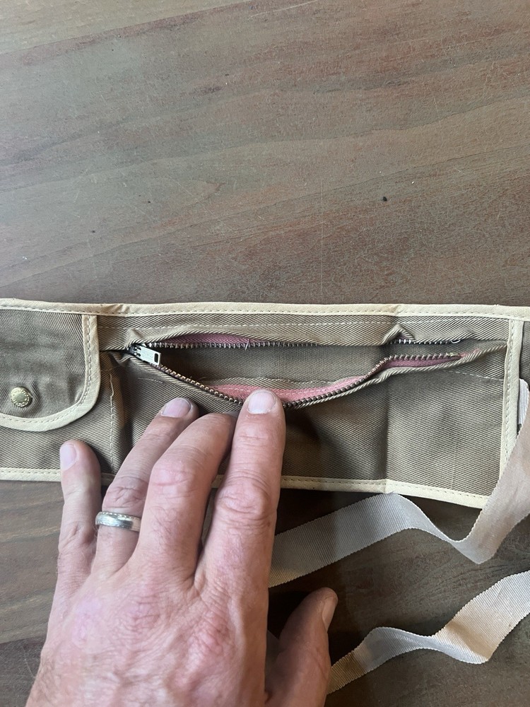 Vintage Military Style Money Belt NOS NEW OLD STOCK FANTASTIC CONDITION