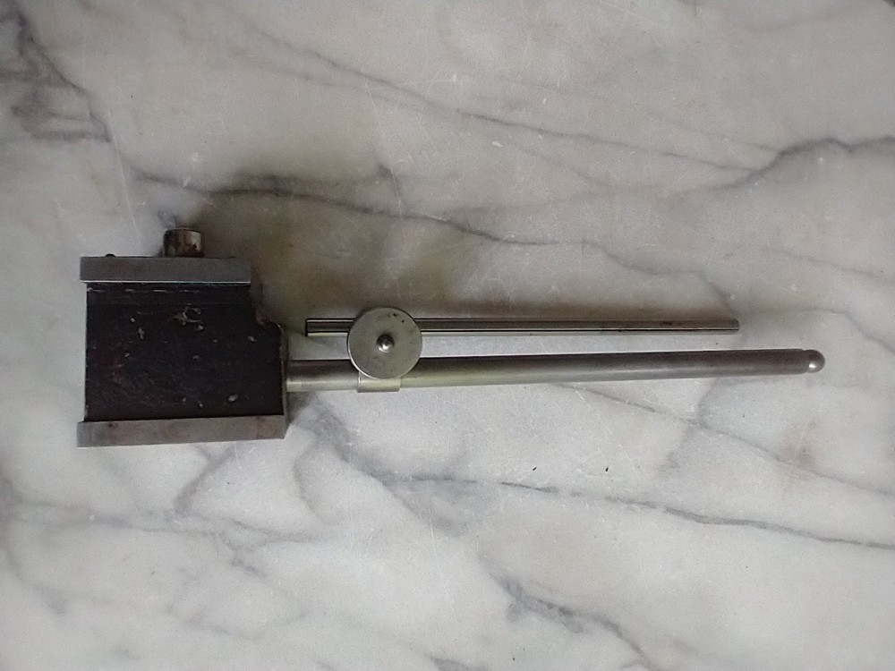 Eclipse Magnetic Base Small Stand Push Button Made In England w/ Adjustable Arm