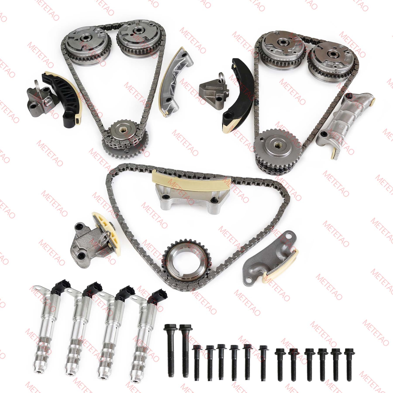 Timing Chain Kit w/VVT Sprocket for Chevy GMC Acadia Cadillac CTS SRX 3.0L 3.6L