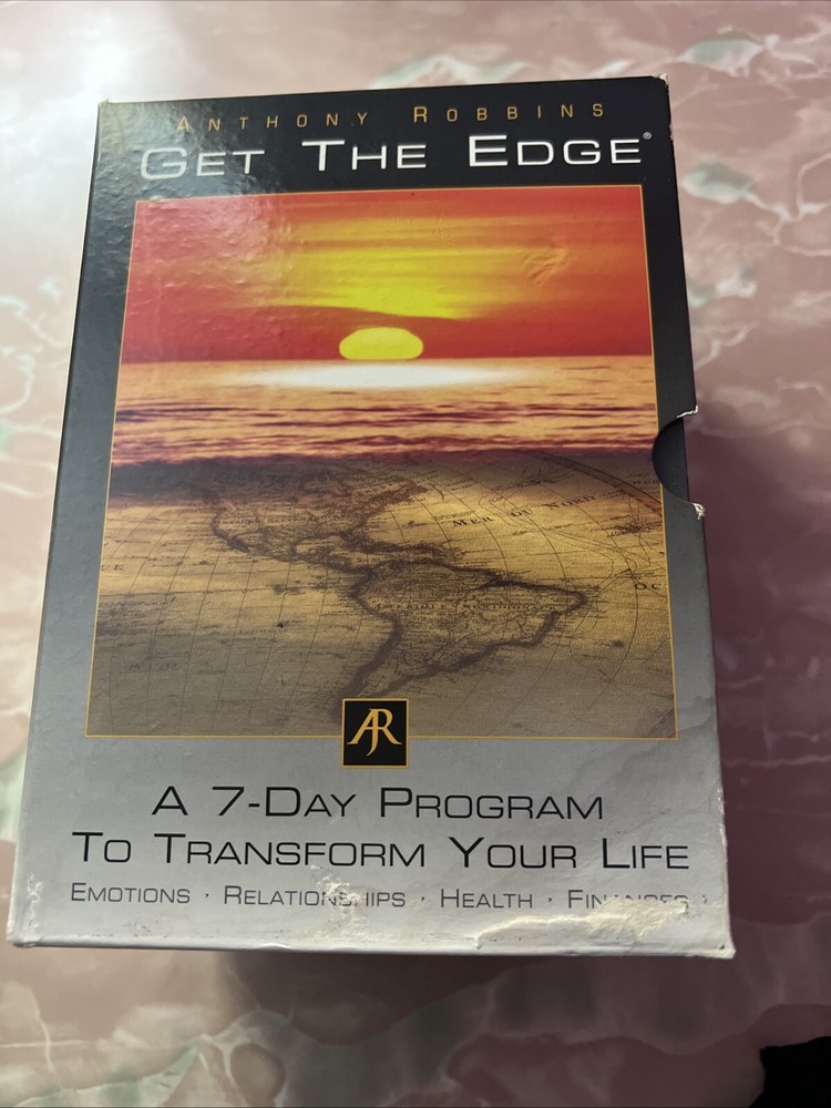 Anthony Robbins Get the Edge 7 Day Program Transform Your Life 10 CD Box Set