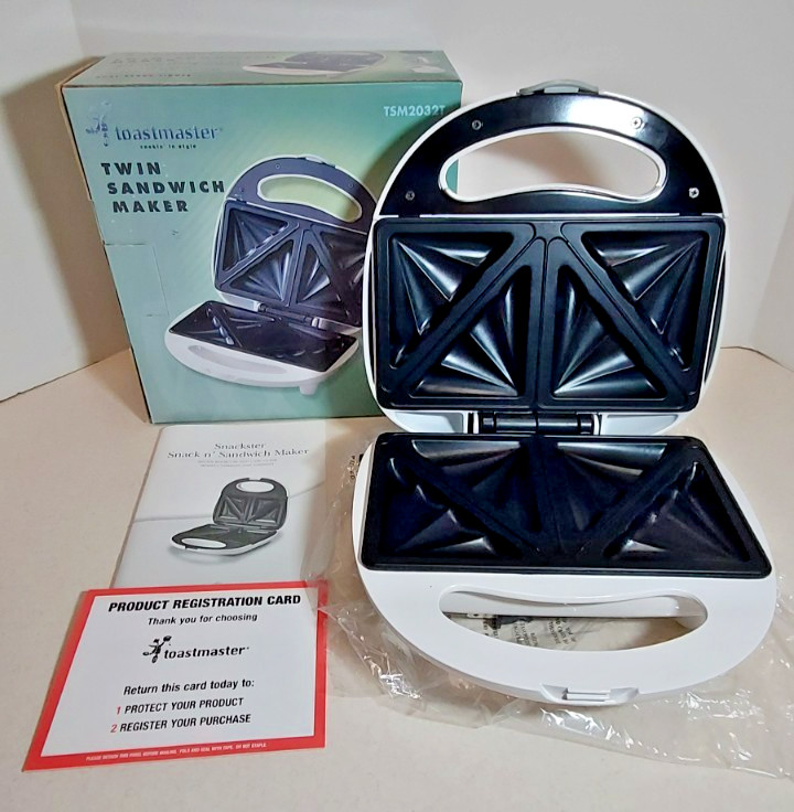 Sandwich Maker Toastmaster Twin TSM2032T
