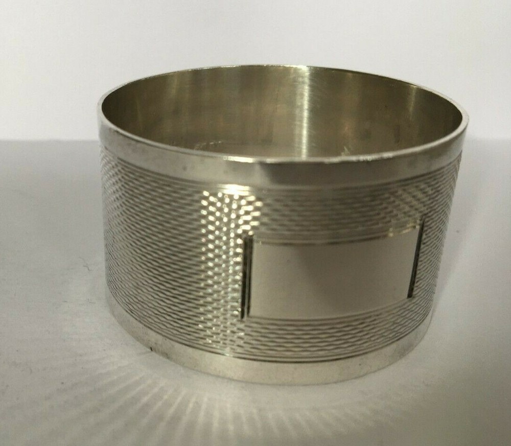 Sterling Silver Round Napkin Ring