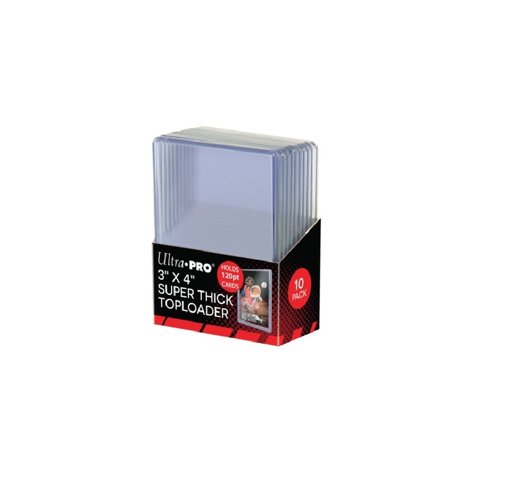 Ultra Pro 120pt Toploader Super Thick Card Holder (10 per pack)