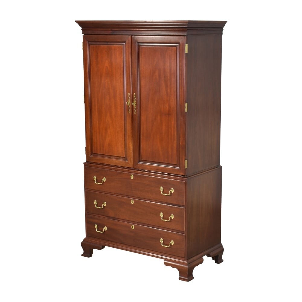 Mahogany Bachelor  Chests and Armoire