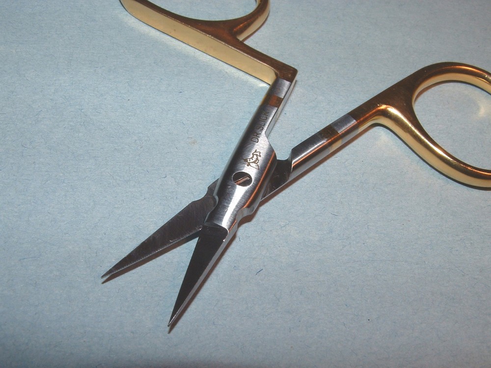 Dr Slick Twisted Loop Arrow 3 1/2 inch Scissors Fly Tying Tools SA35GTW