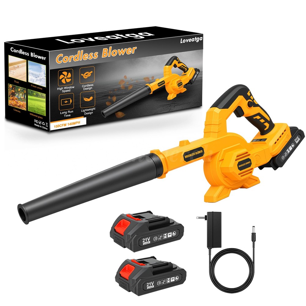 Brushless Blower Kit Battery-Powered Cordless Leaf Blower