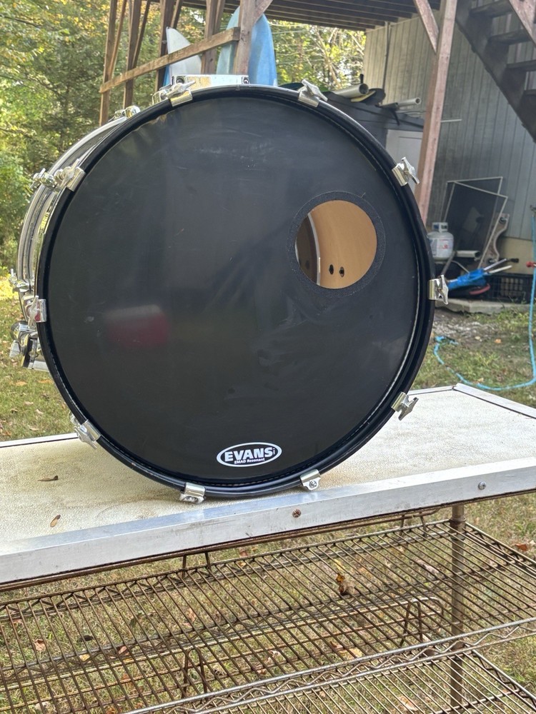 PEARL SESSION 22" Chrome Wrap BASS DRUM