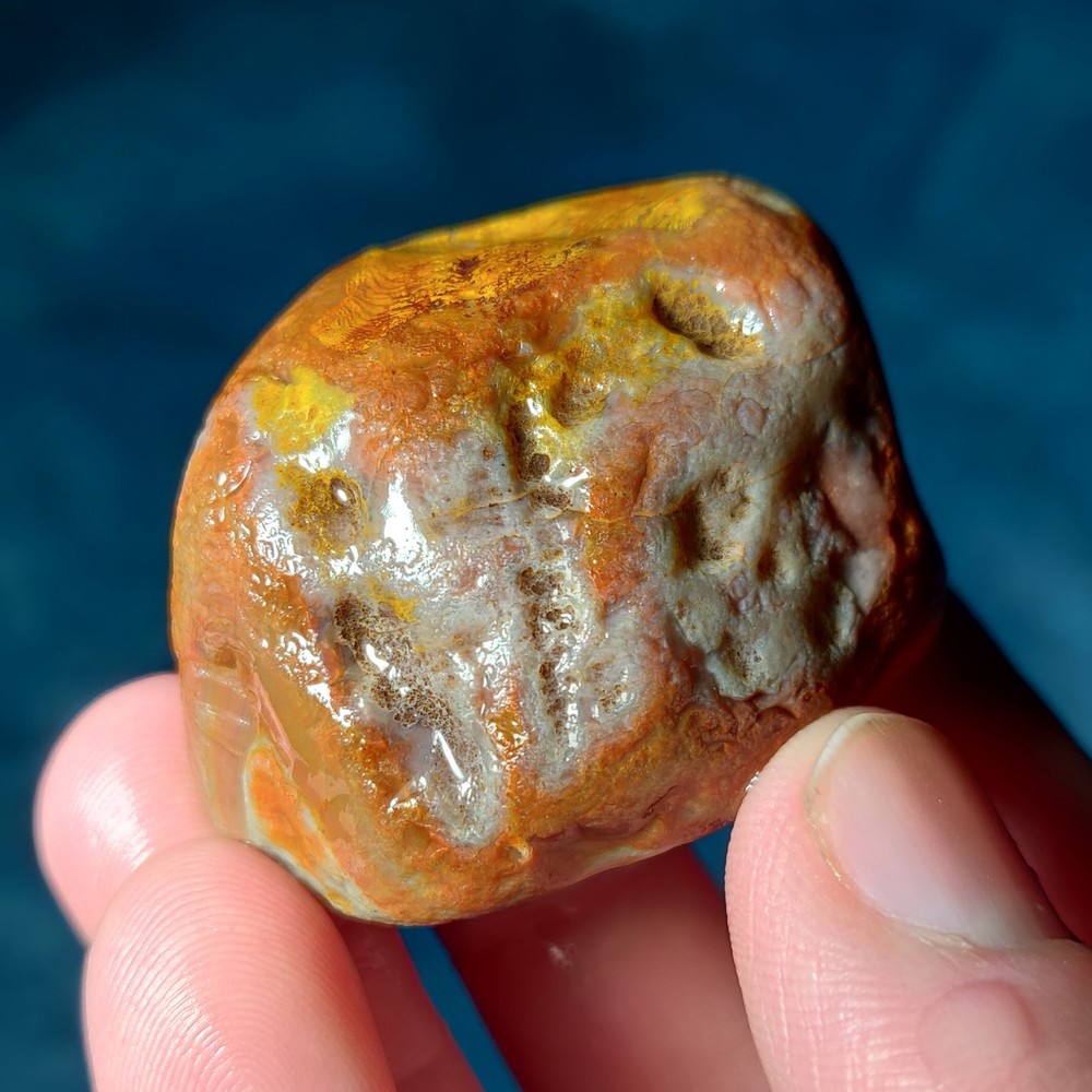 Lake Superior Agate 2.76 Oz Rough Gemstone Minnesota