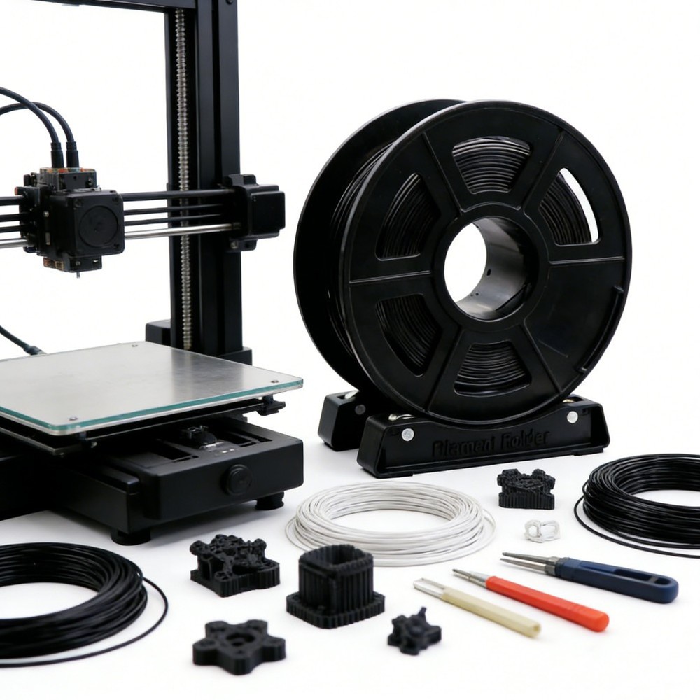 Printing Supplies Holder Printer Spool 3D Filament Bracket Accessory