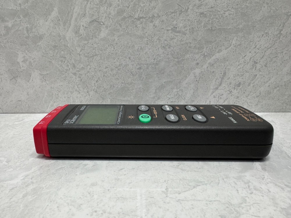 Sper Scientific 800024 4‑Channel Datalogging Thermometer w/ Cable UNTESTED