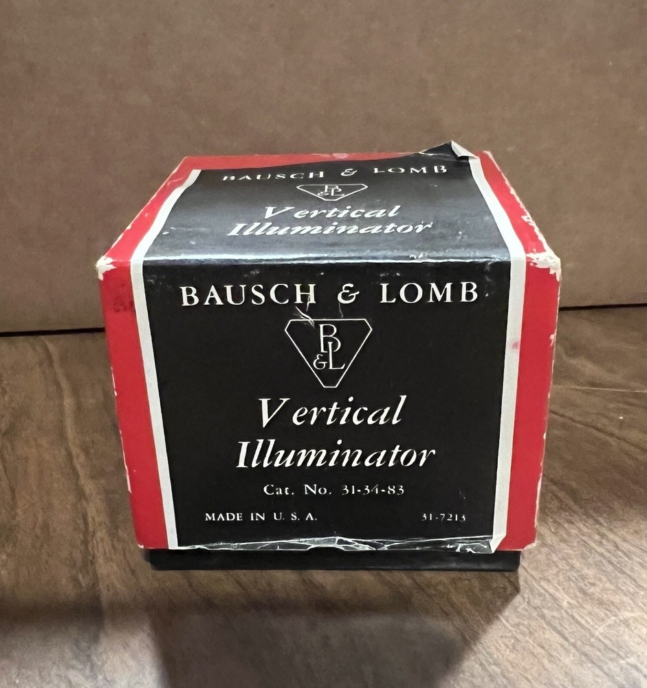 Bausch & Lomb 31-34-83 Vertical Illuminator Adapter